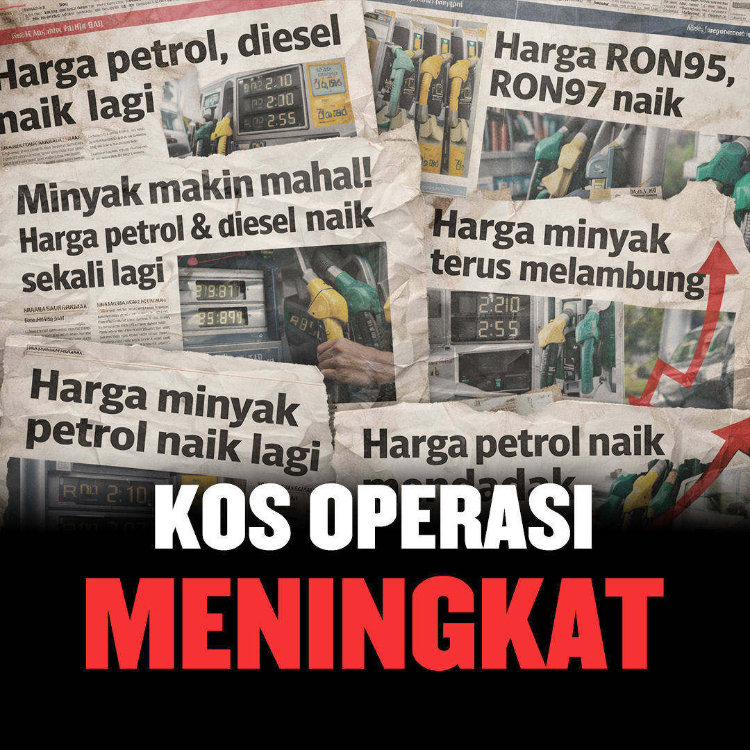 Kos operasi meningkat